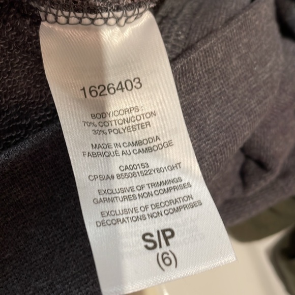 Kids gray Champion hoodie size 6 - Picture 5 of 5